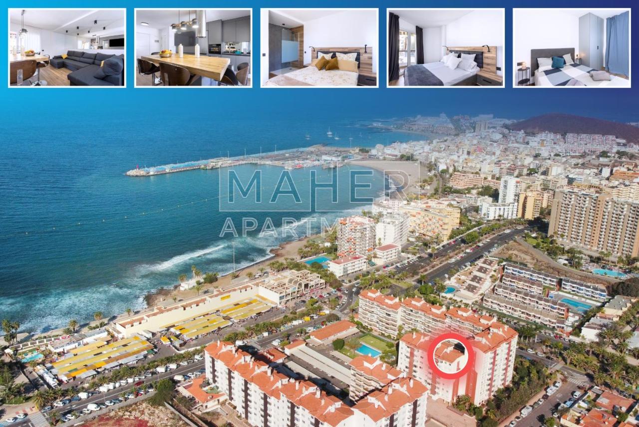 Apartmán Spectacular Sea View Penthouse Los Cristianos  Exteriér fotografie